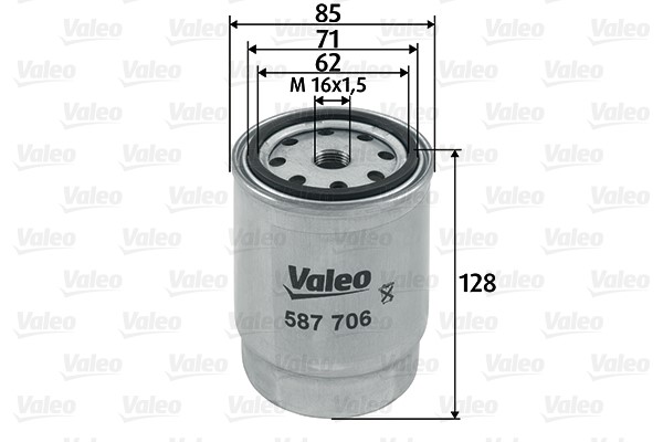 Bränslefilter Valeo 587706 VALEO