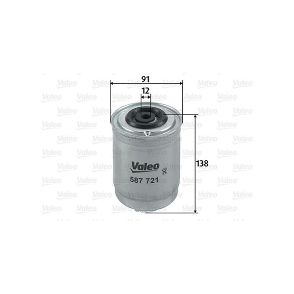 Bränslefilter Valeo 587721 VALEO
