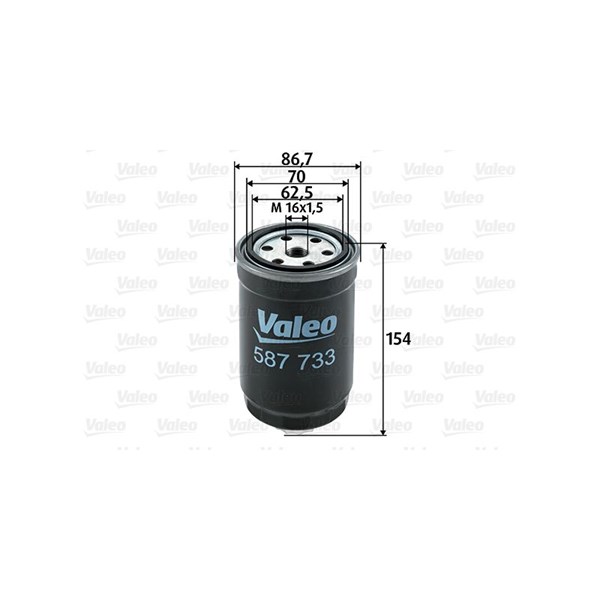 Bränslefilter Valeo 587733 VALEO