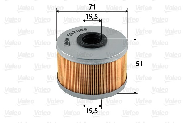 Bränslefilter Valeo 587906 VALEO