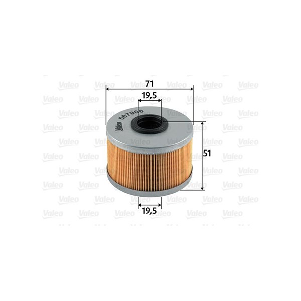 Bränslefilter Valeo 587906 VALEO