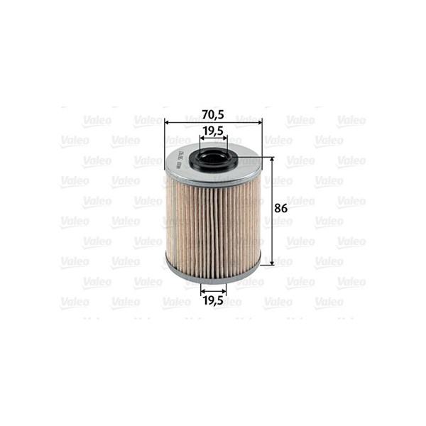 Bränslefilter Valeo 587917 VALEO