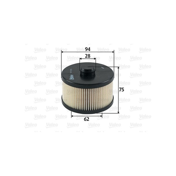 Bränslefilter Valeo 587929 VALEO