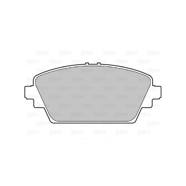 Bromsbeläggsats, Framaxel Valeo 598436 VALEO