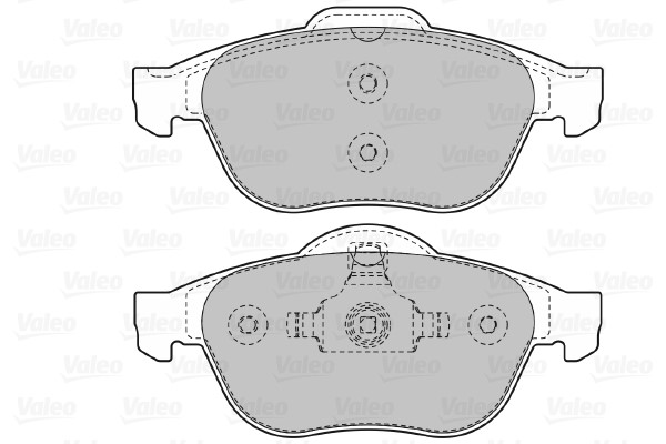 Bromsbeläggsats, Framaxel Valeo 598471 VALEO