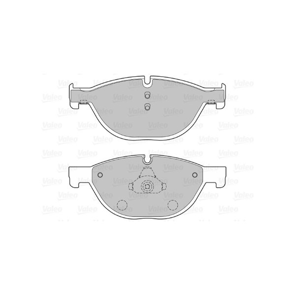 Bromsbeläggsats, Framaxel Valeo 601136 VALEO