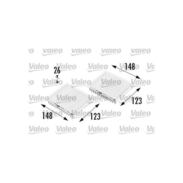 Kupefilter Valeo 698469 VALEO