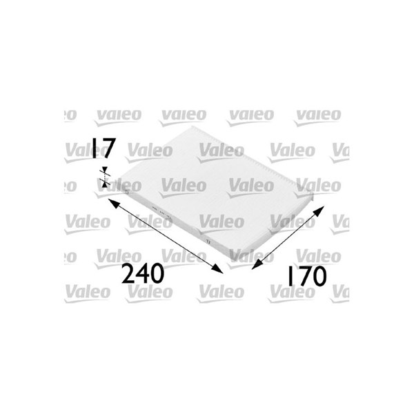 Kupefilter Valeo 698689 VALEO