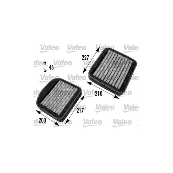 Kupefilter Valeo 698772 VALEO