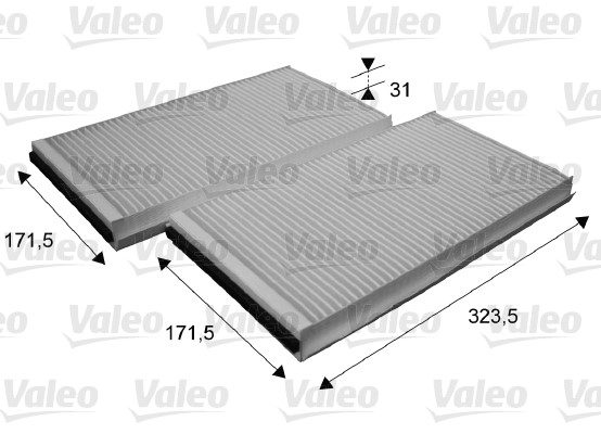 Kupefilter Valeo 698863 VALEO
