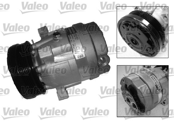 Kompressor, klimatanläggning 12V Valeo 699075 VALEO