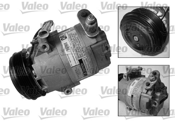 Kompressor, klimatanläggning 12V Valeo 699250 VALEO