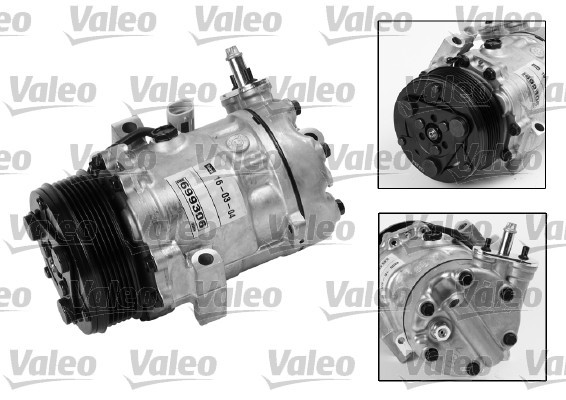 Kompressor, klimatanläggning 12V Valeo 699306 VALEO