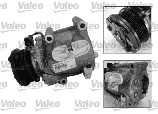 Kompressor, klimatanläggning 12V Valeo 699328 VALEO