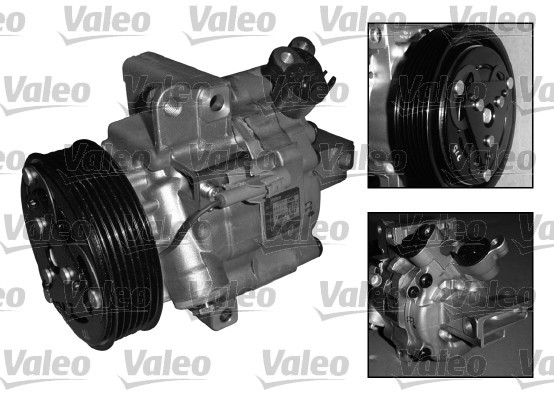 Kompressor, klimatanläggning 12V Valeo 699393 VALEO