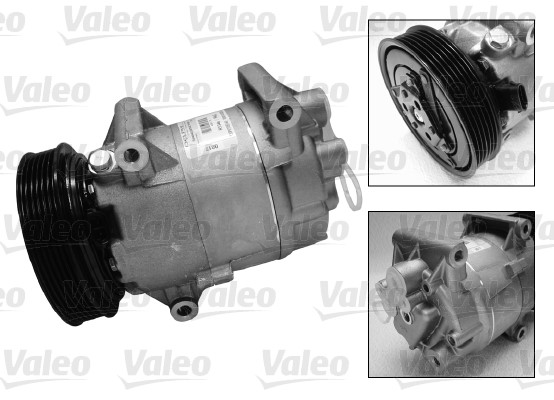 Kompressor, klimatanläggning 12V Valeo 699746 VALEO