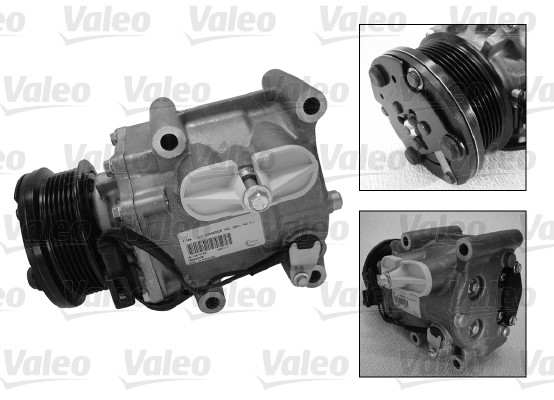 Kompressor, klimatanläggning 12V Valeo 699826 VALEO