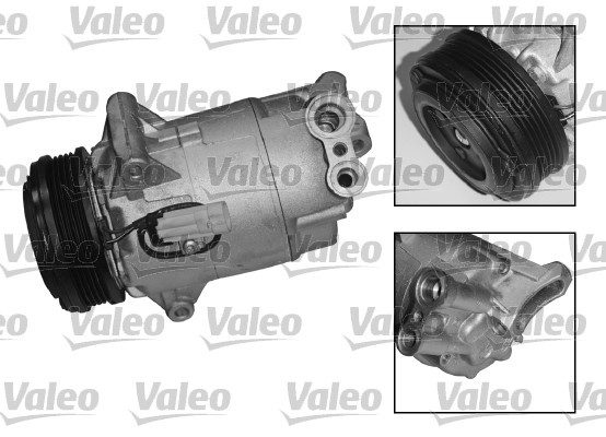 Kompressor, klimatanläggning 12V Valeo 699862 VALEO