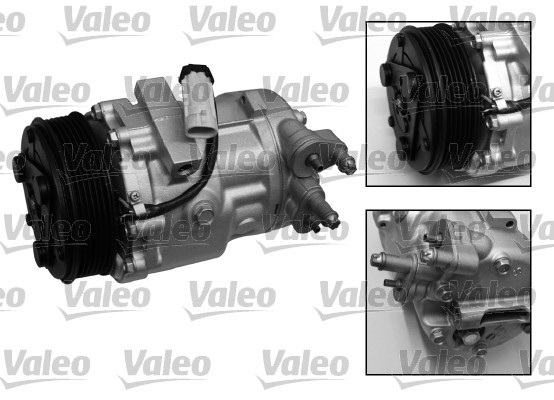 Kompressor, klimatanläggning 12V Valeo 699867 VALEO