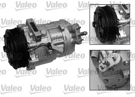 Kompressor, klimatanläggning 12V Valeo 699868 VALEO