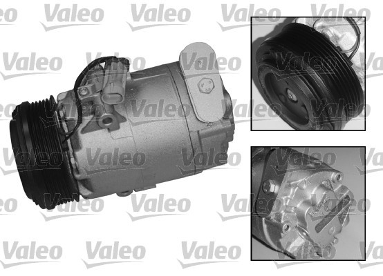Kompressor, klimatanläggning 12V Valeo 699895 VALEO