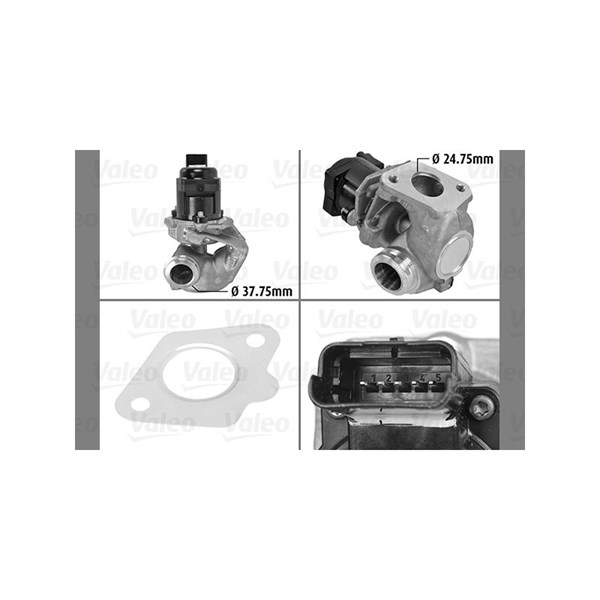 Egr-ventil Valeo 700414 VALEO