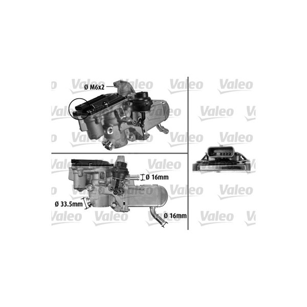 EGR-modul Valeo 700433 VALEO