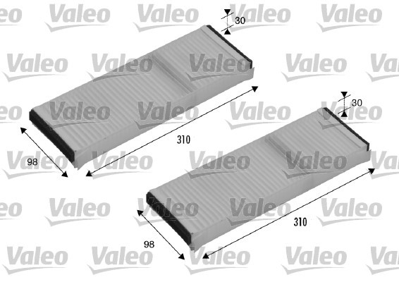 Kupefilter Valeo 715500 VALEO