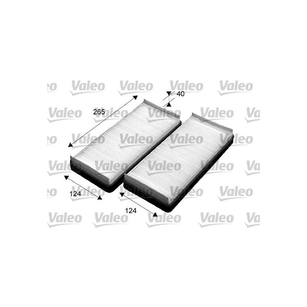 Kupefilter Valeo 715531 VALEO