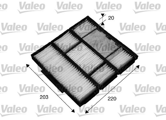 Kupefilter Valeo 715565 VALEO