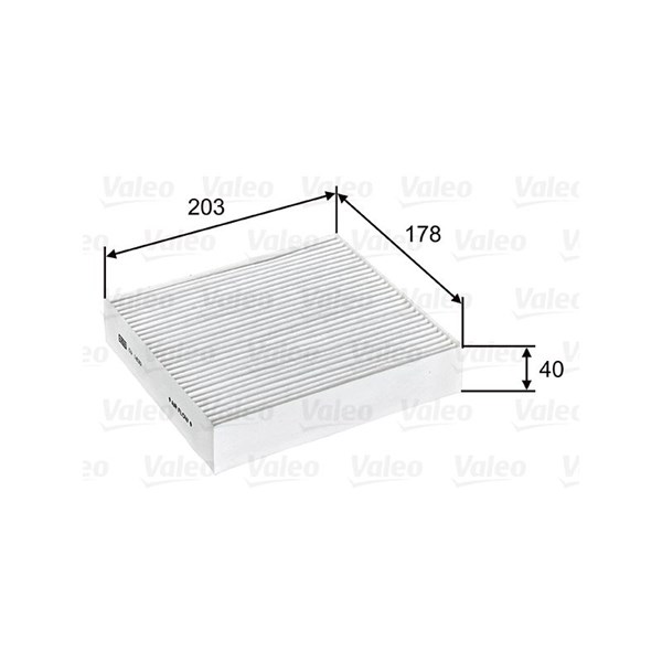 Kupefilter Valeo 715603 VALEO