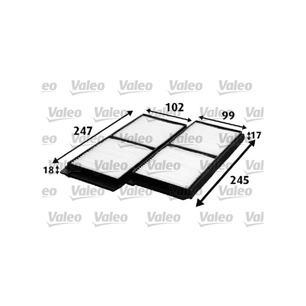 Kupefilter Valeo 715642 VALEO