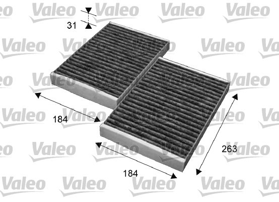 Kupefilter Valeo 715643 VALEO