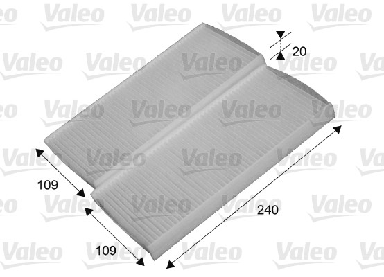 Kupefilter VALEO