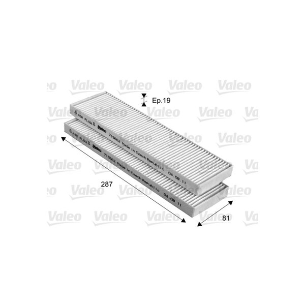 Kupefilter Valeo 715662 VALEO