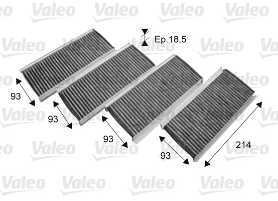 Kupefilter Valeo 715712 VALEO