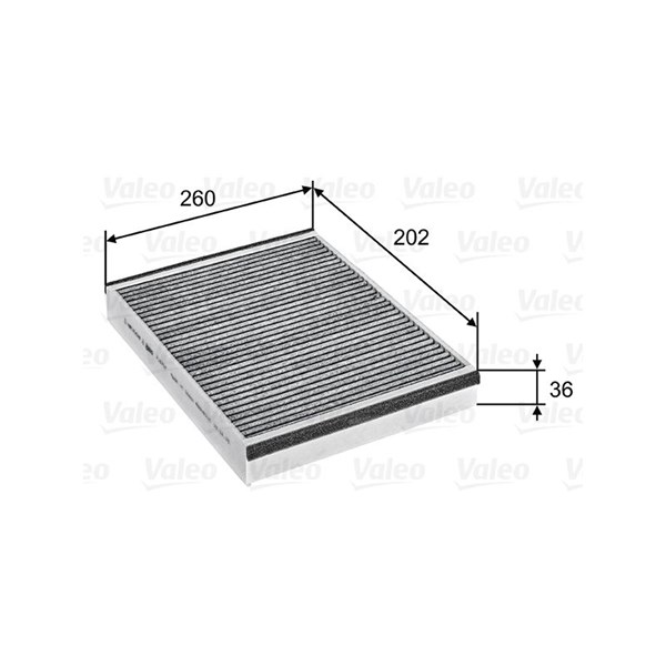 Kupefilter VALEO