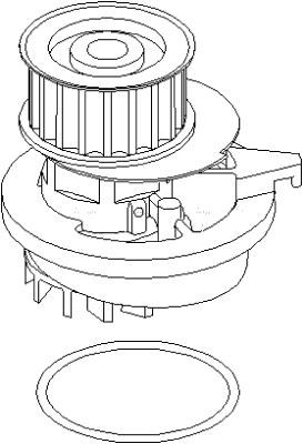 Vattenpump Topran 202 274 TOPRAN
