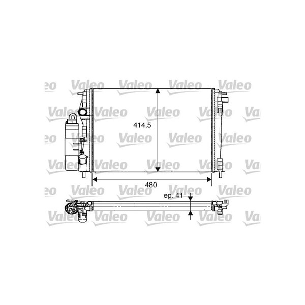 Kylmodul Valeo 733075 VALEO