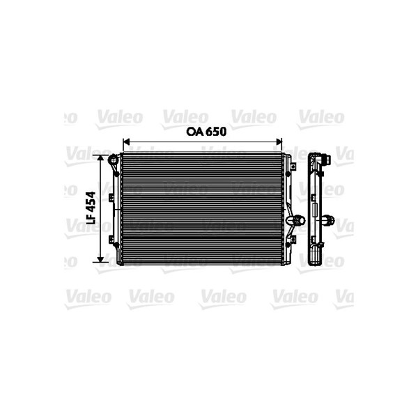 Kylare, motorkylning Valeo 734333 VALEO