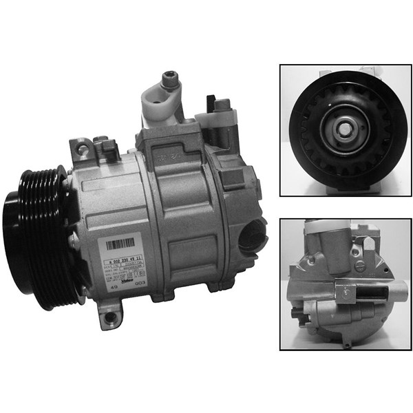 Kompressor, klimatanläggning 12V Valeo 813137 VALEO Kompressor, klimatanläggning 12V Valeo 813137 VALEO