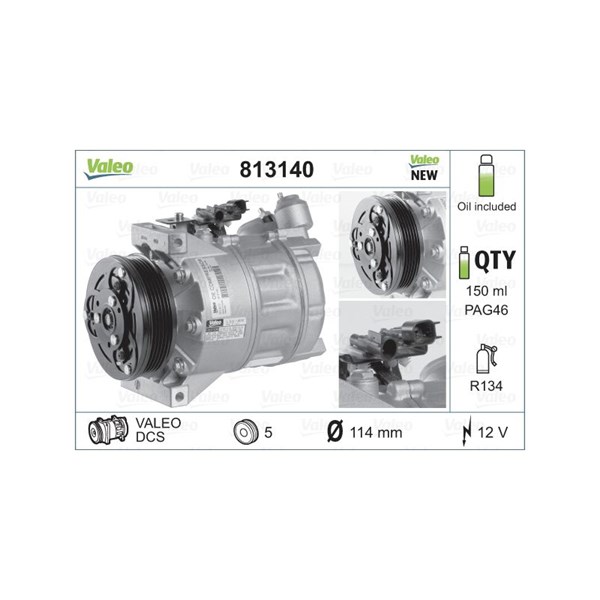 Kompressor, klimatanläggning VALEO Kompressor, klimatanläggning VALEO