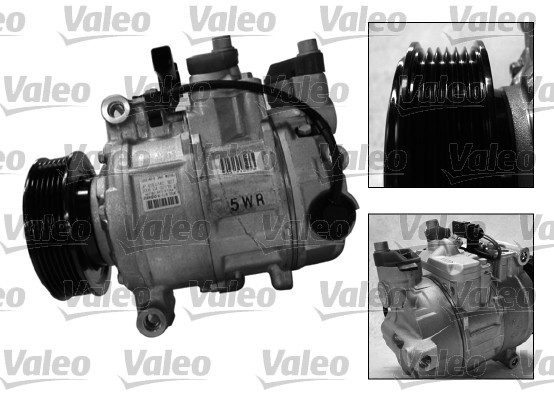 Kompressor, klimatanläggning 12V Valeo 813150 VALEO