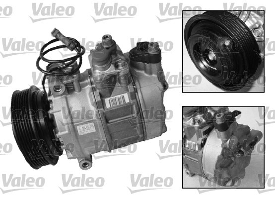 Kompressor, klimatanläggning 12V Valeo 813166 VALEO