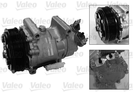 Kompressor, klimatanläggning 12V Valeo 813189 VALEO