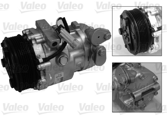 Kompressor, klimatanläggning 12V Valeo 813626 VALEO