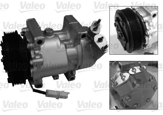 Kompressor, klimatanläggning 12V Valeo 813689 VALEO