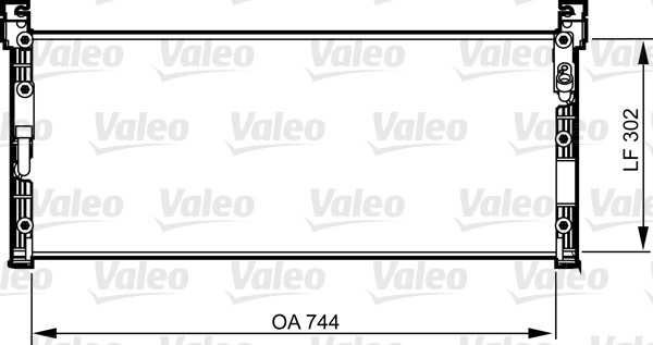 Kondensor, klimatanläggning Valeo 814285 VALEO