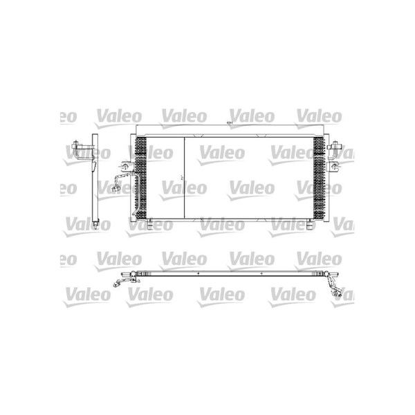 Kondensor, klimatanläggning Valeo 817253 VALEO