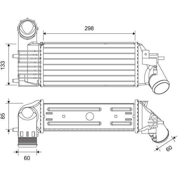 Intercooler Valeo 817437 VALEO